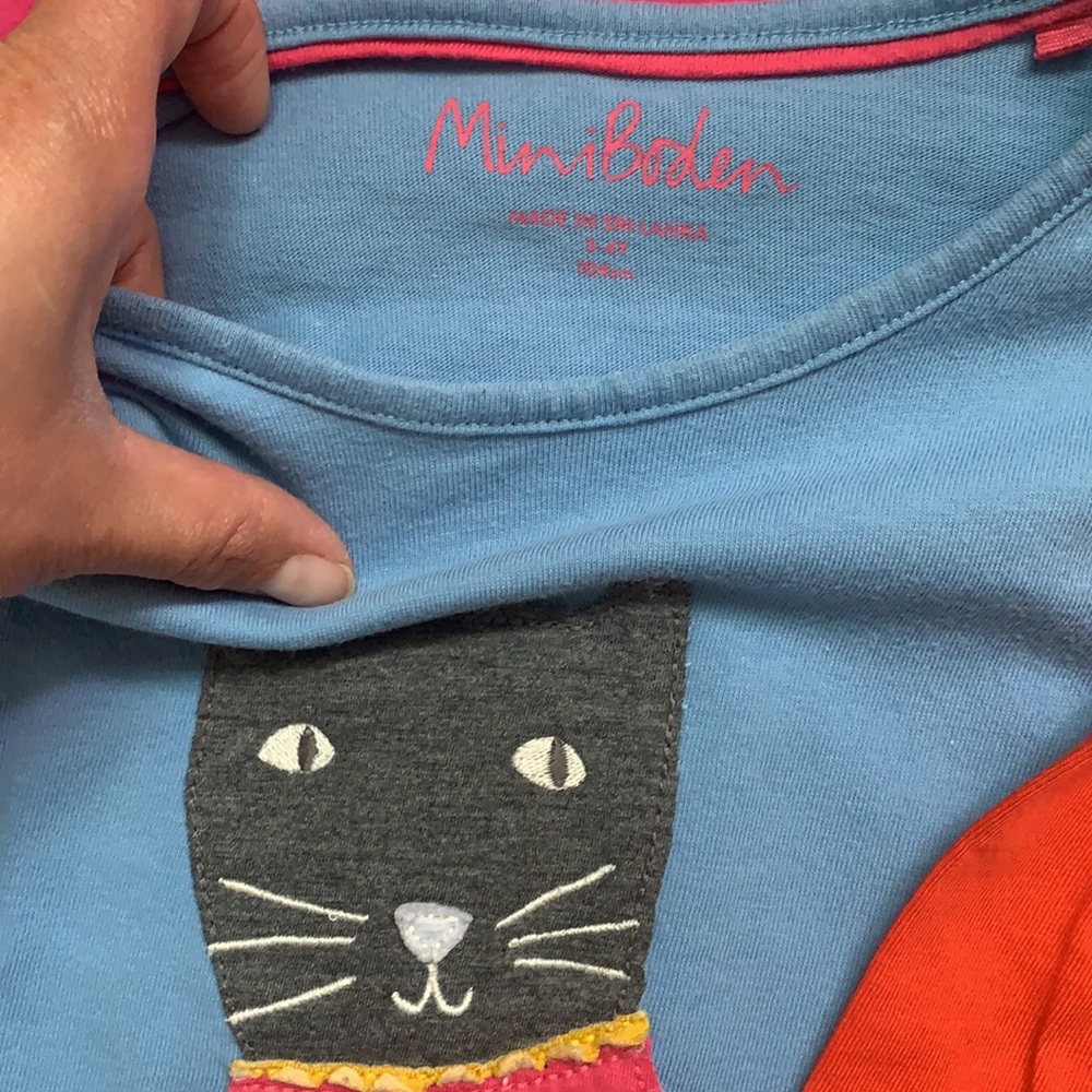 5 mini Boden long sleeve and 2 leggings - Picture 5 of 7